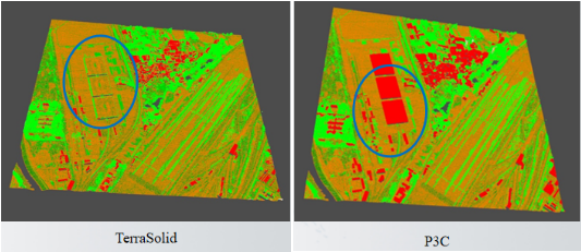 激光點云數據處理軟件P3C與其他軟件對比 激光點云數據處理軟件P3C與其他軟件對比